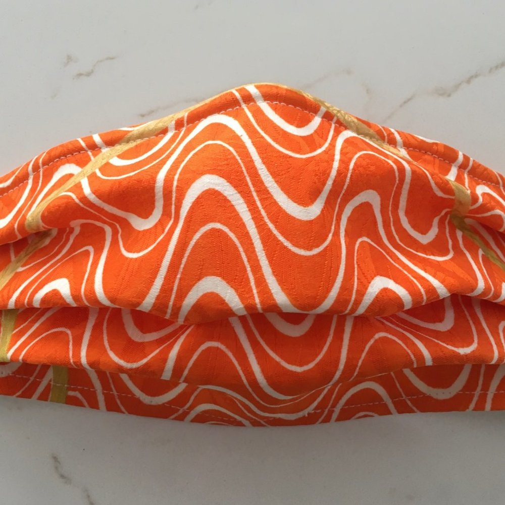 Face Mask - Japanese Furisode Kimono Silk 1